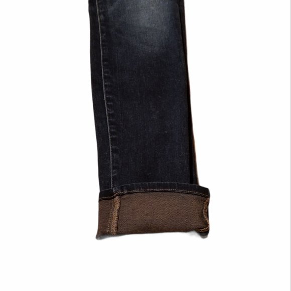 Wmn's VINCE Dark Blue Distressed Jeans (Size 25) - Picture 8 of 11